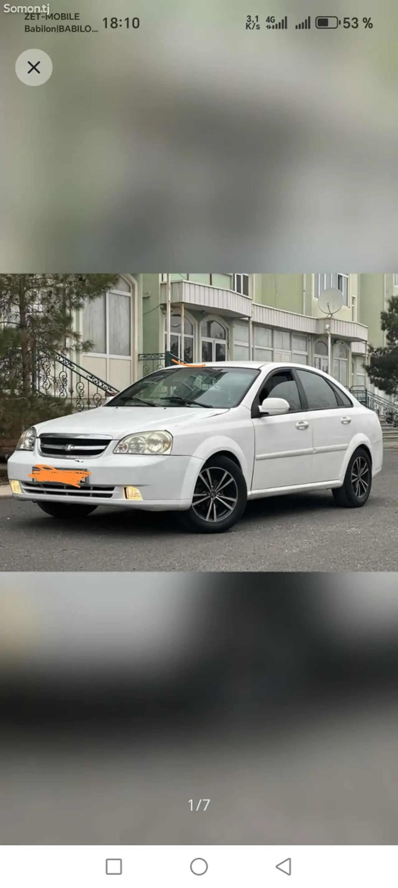 Chevrolet Lacetti 2007 · 1.6 MT