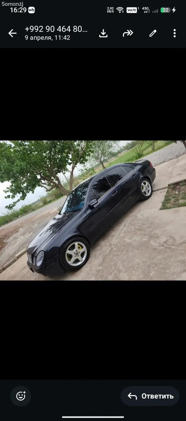 Mercedes-Benz E class 2003 · 2.0 AT