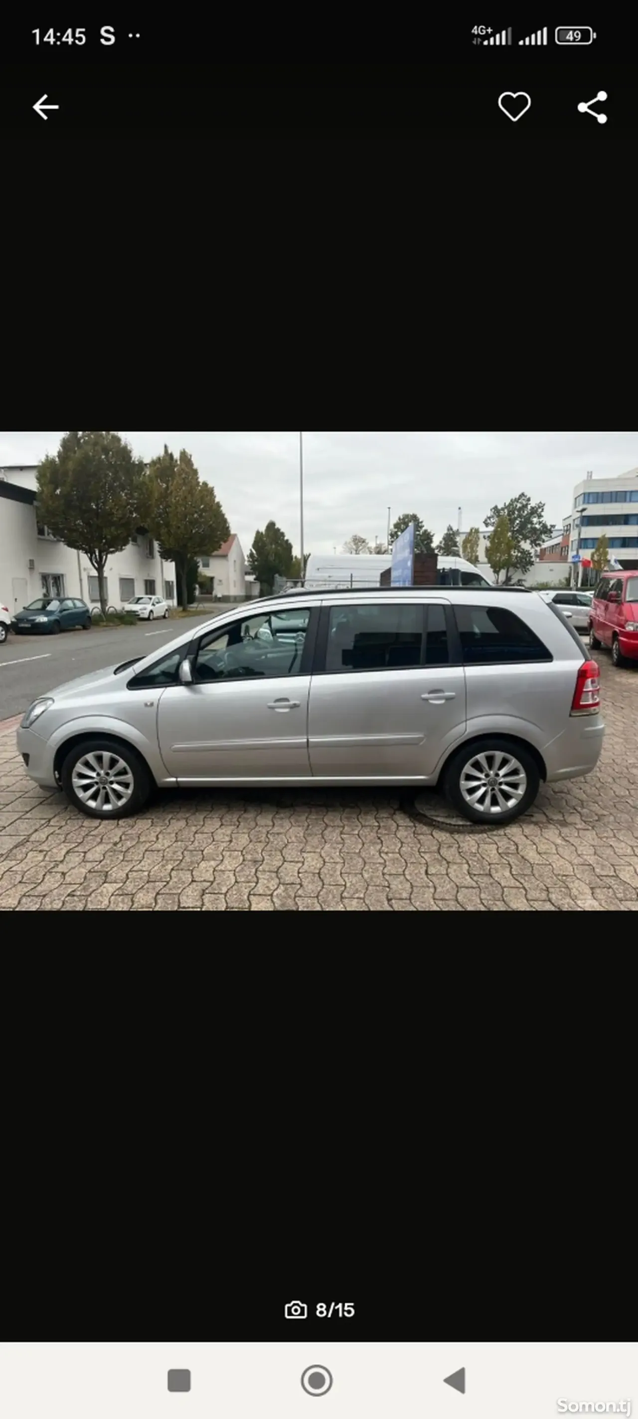 Opel Zafira 2014 · 1.8 MT