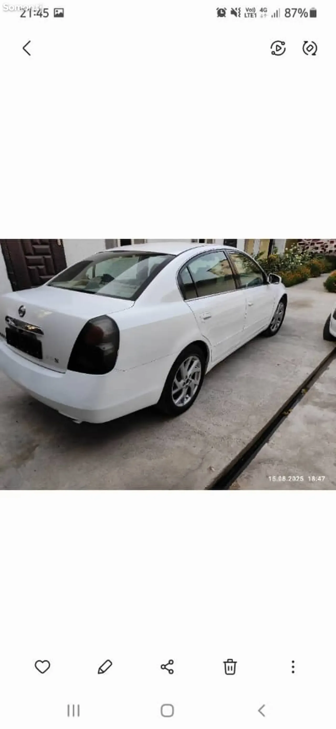 Nissan Altima 2007 · 2.5 AT
