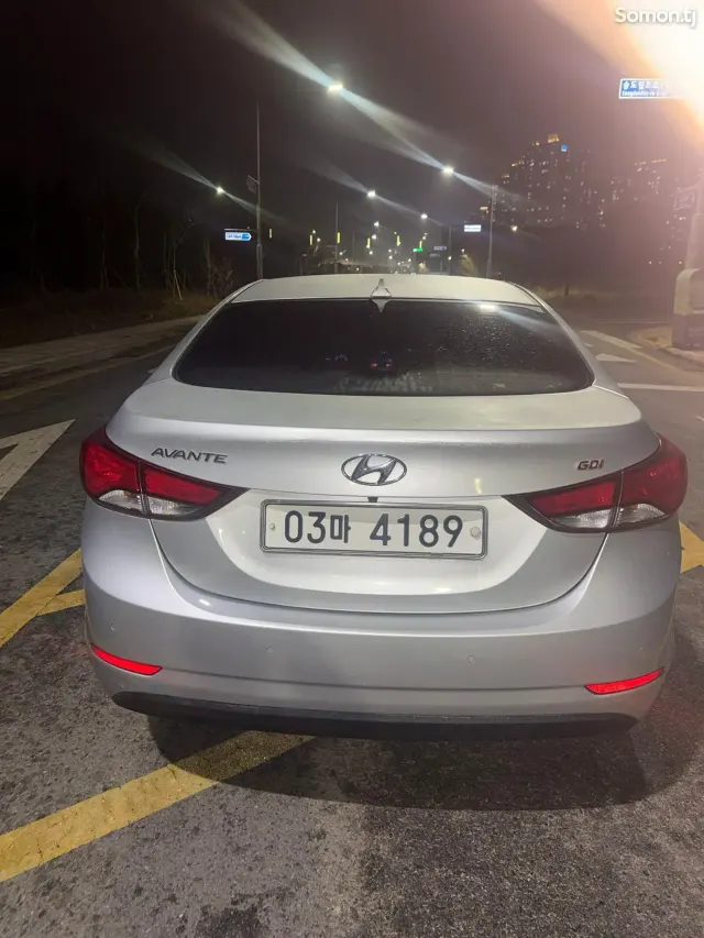 Hyundai Avante 2014 · 1.6 AT