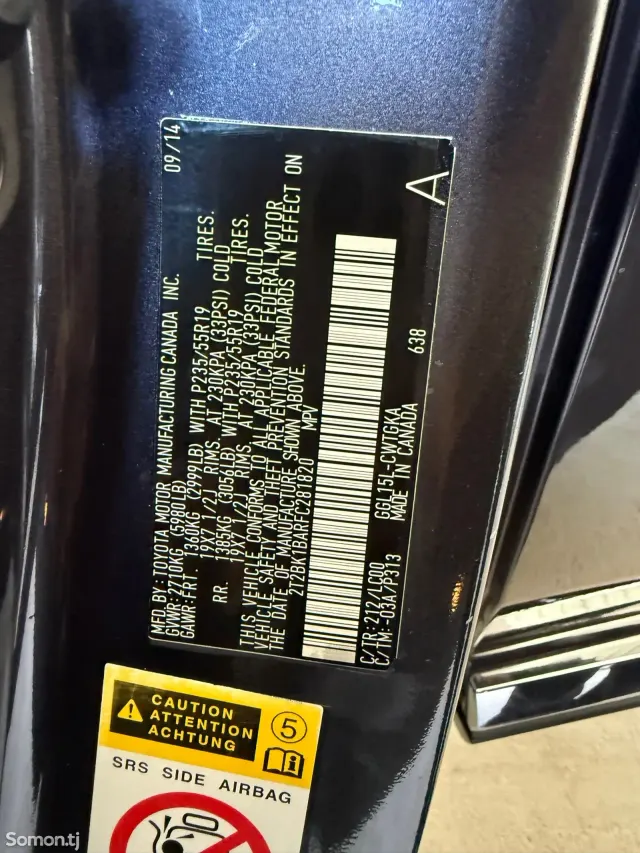 Lexus RX series 2015 · 4.5 AT