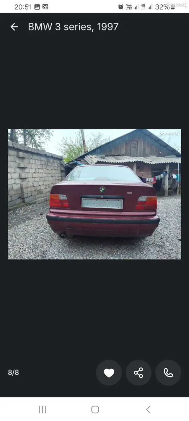 BMW 3 series 1997 · 1.8 MT