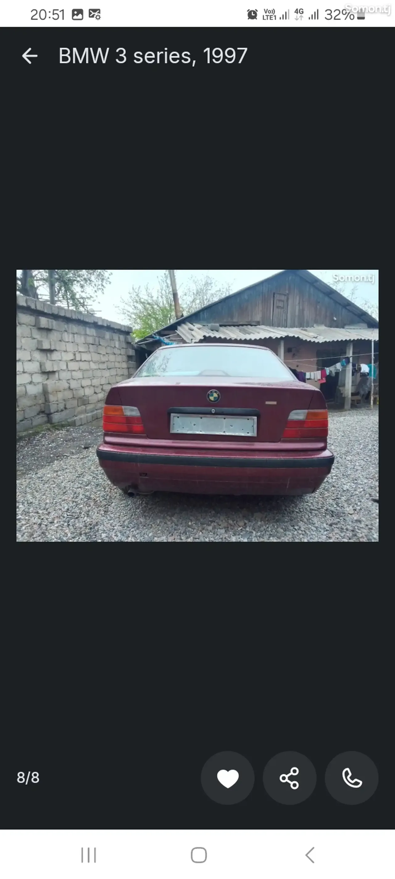BMW 3 series 1997 · 1.8 MT