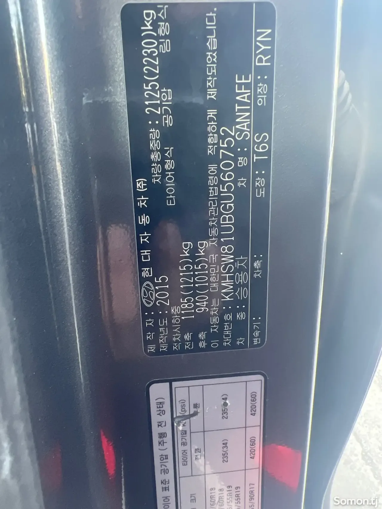 Hyundai Santa Fe 2015 · 2.0 AT