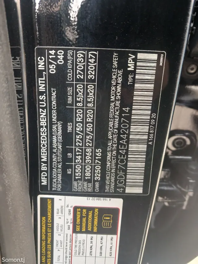 Mercedes-Benz GL class 2015 · 4.5 CVT