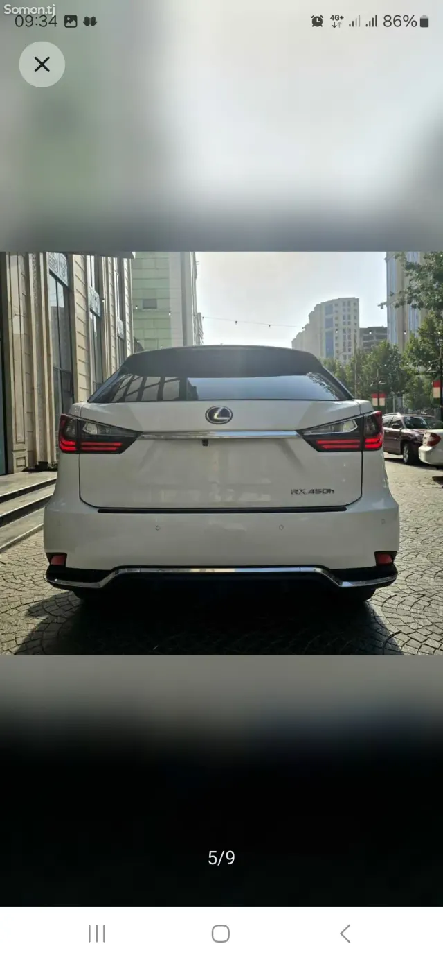 Lexus RX series 2020 · AT