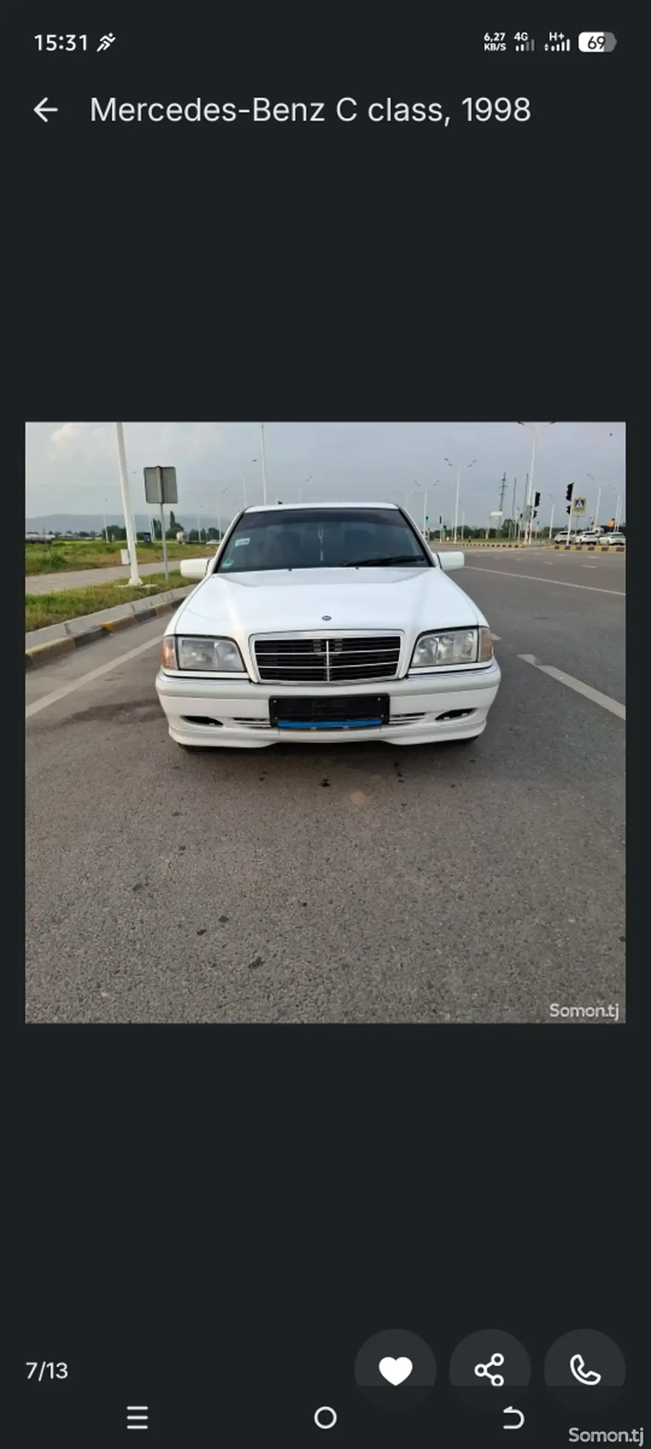 Mercedes-Benz C class 1997 · 2.0 MT
