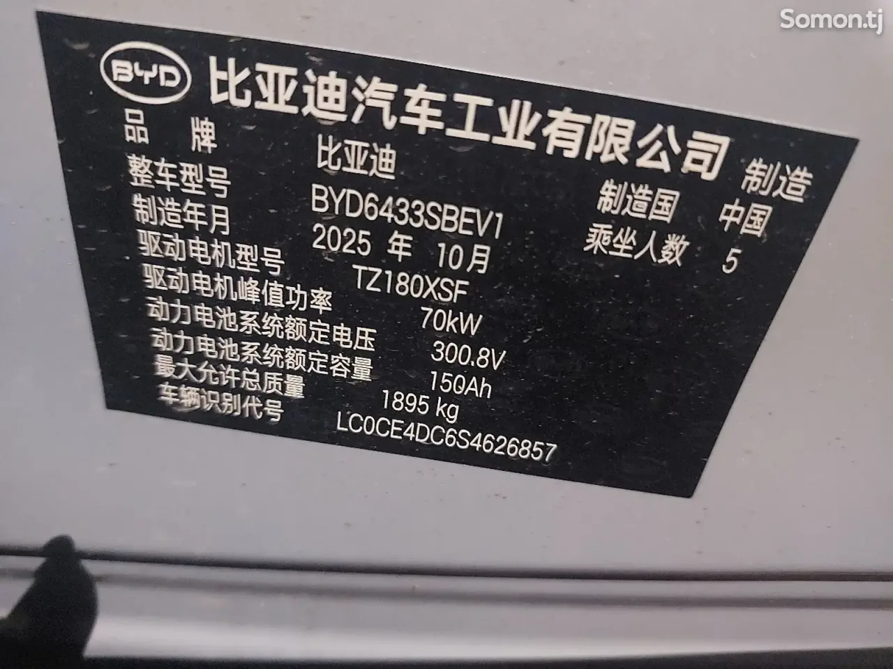 BYD Yuan Up 2025 · AMT