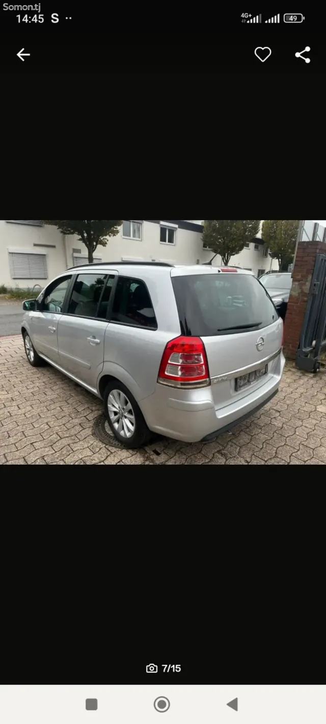 Opel Zafira 2014 · 1.8 MT