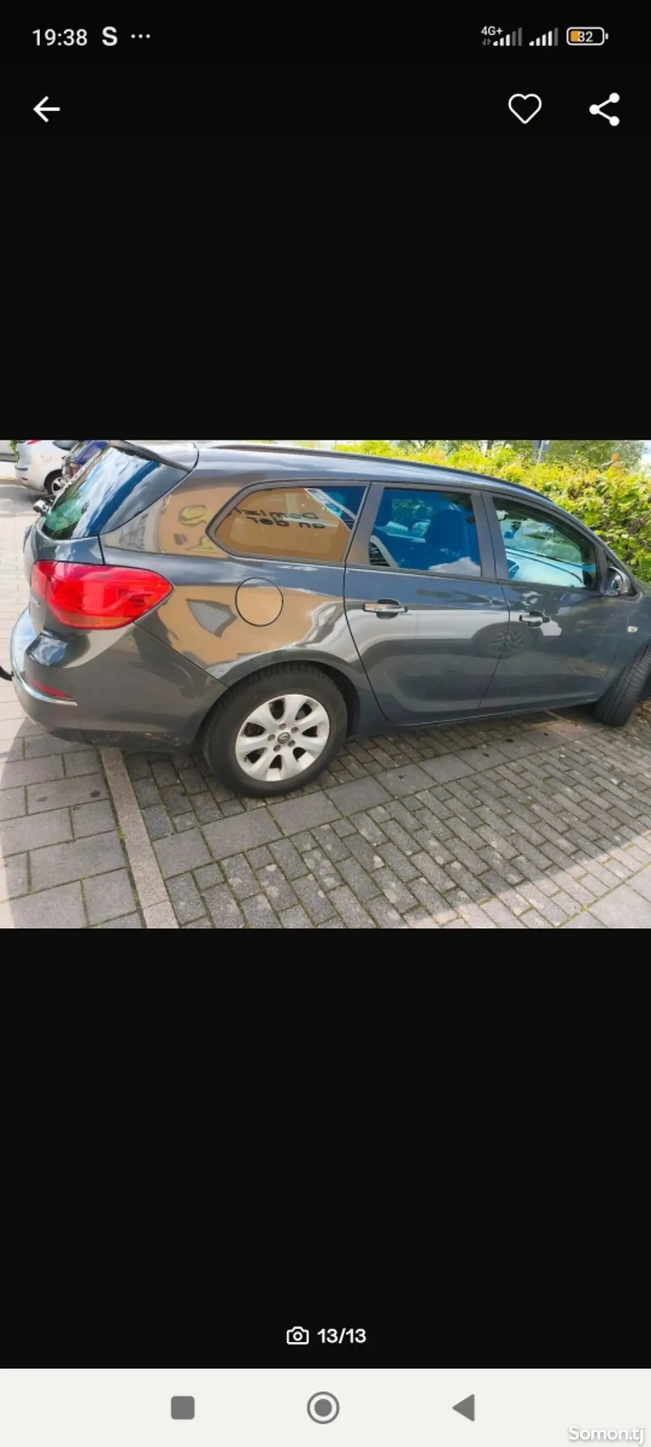 Opel Astra J 2014 · 1.4 MT