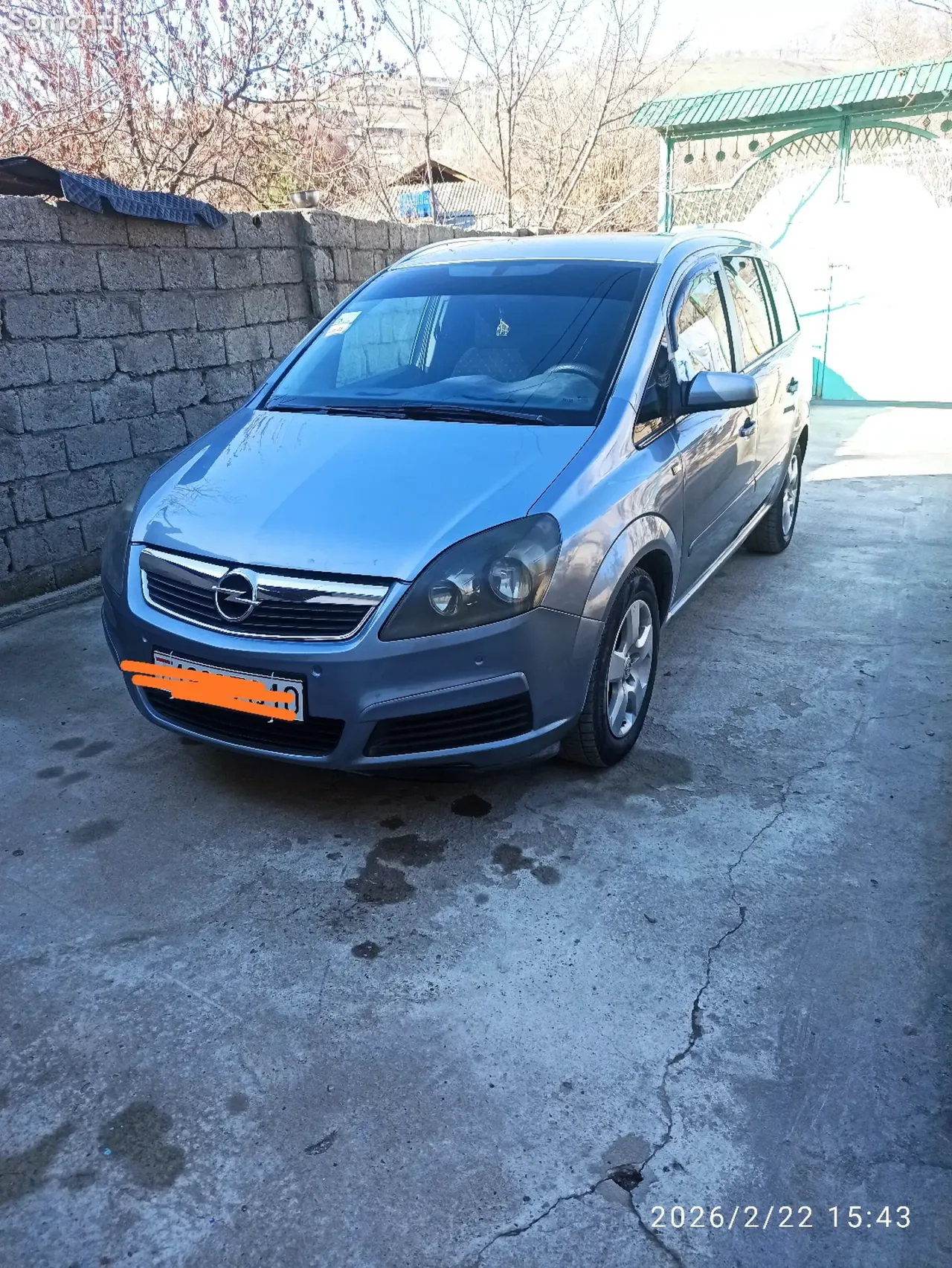 Opel Zafira 2007 · 1.8 MT