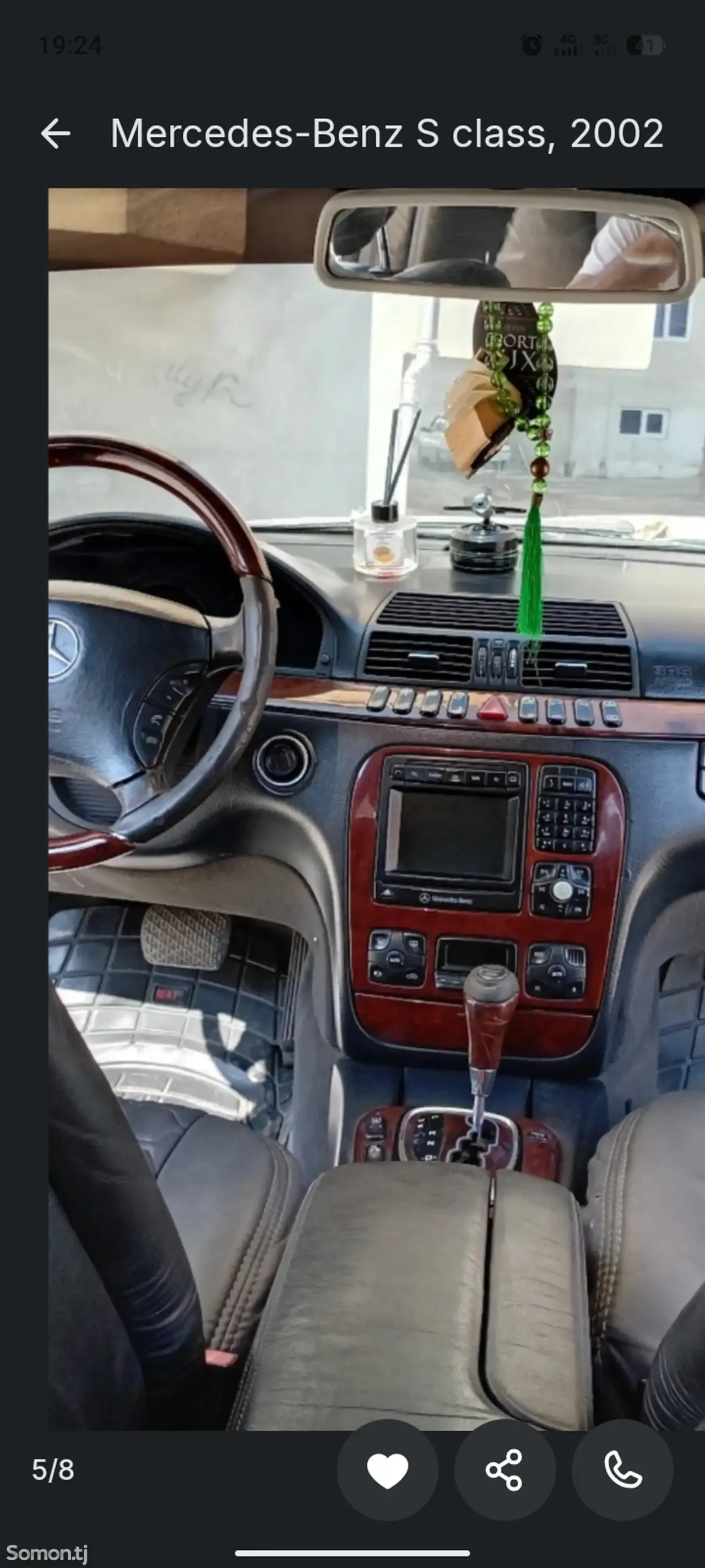 Mercedes-Benz S class 2002 · 3.2 AT