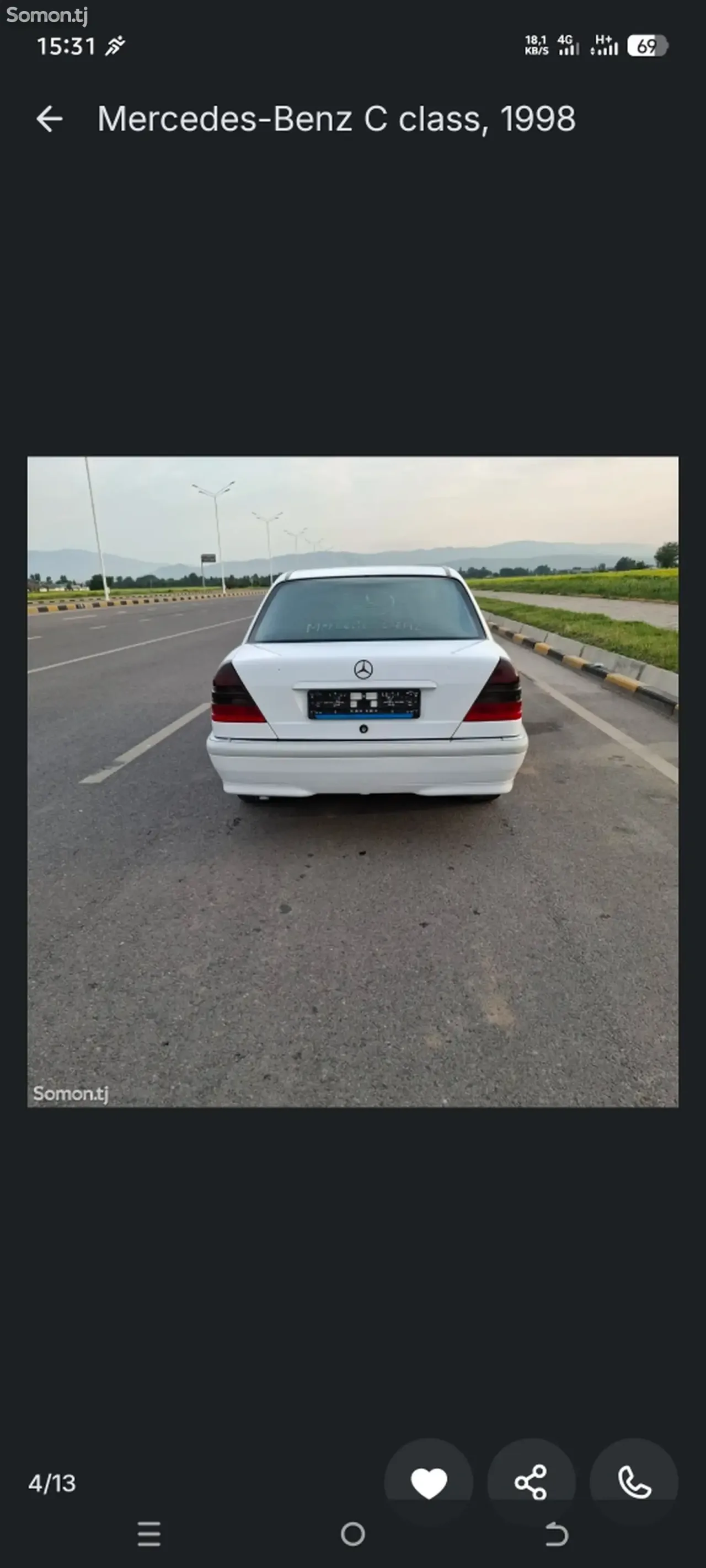 Mercedes-Benz C class 1997 · 2.0 MT
