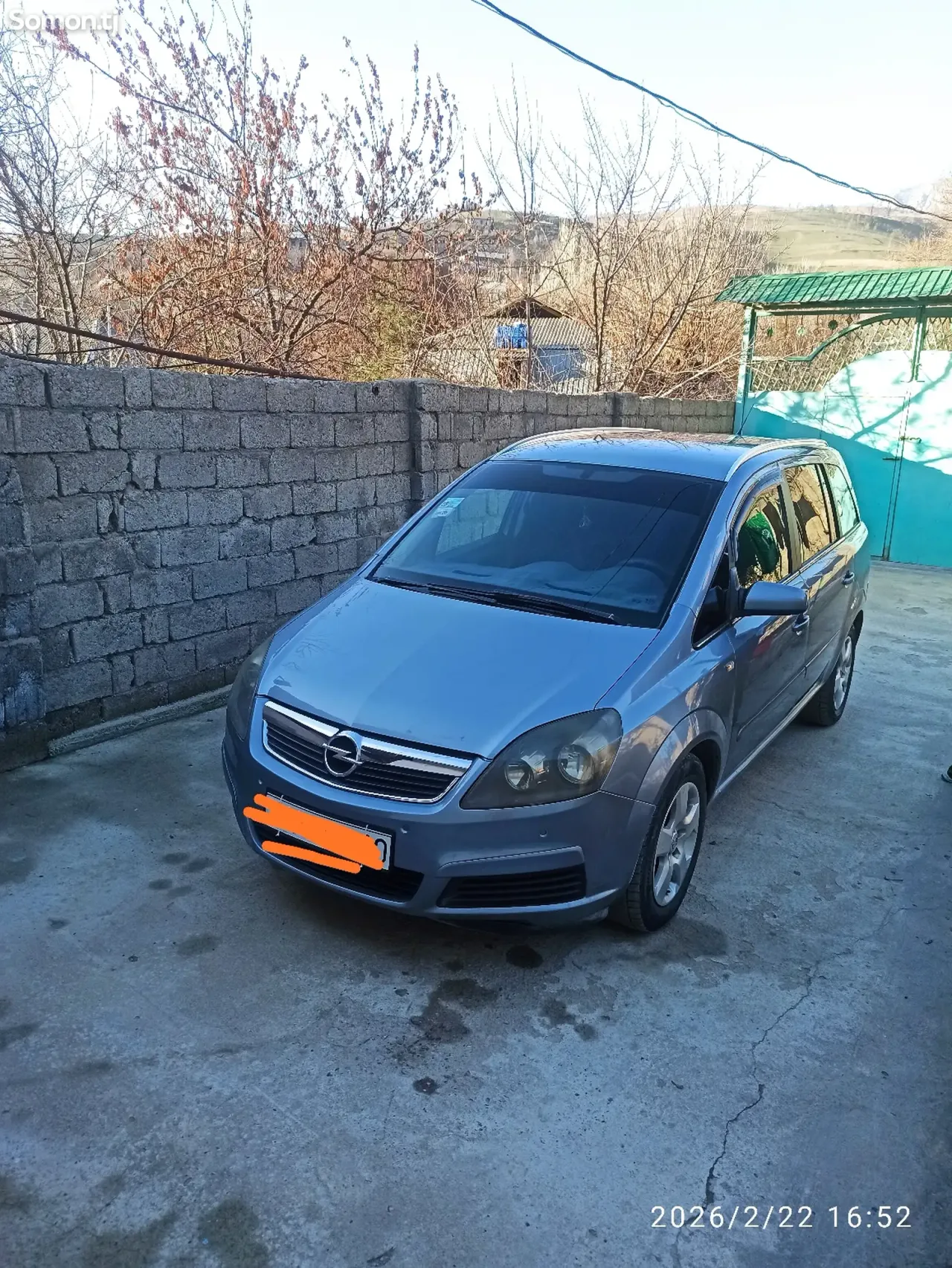 Opel Zafira 2007 · 1.8 MT