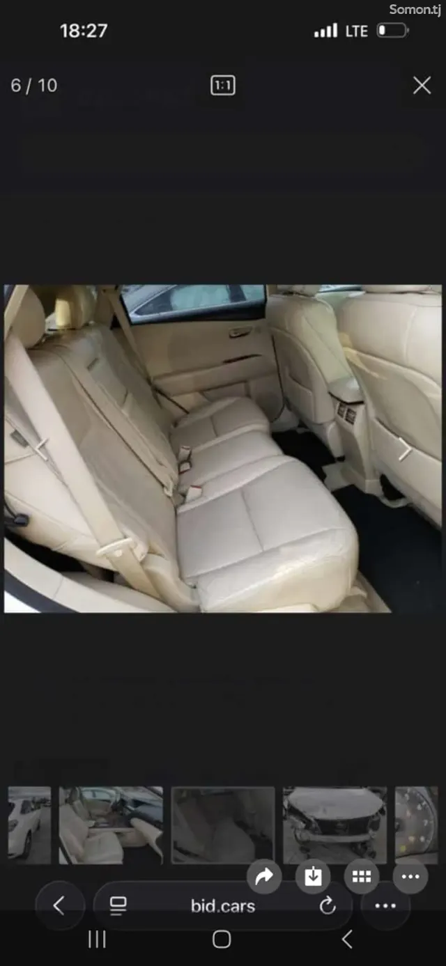 Lexus RX series 2012 · 3.5 AT