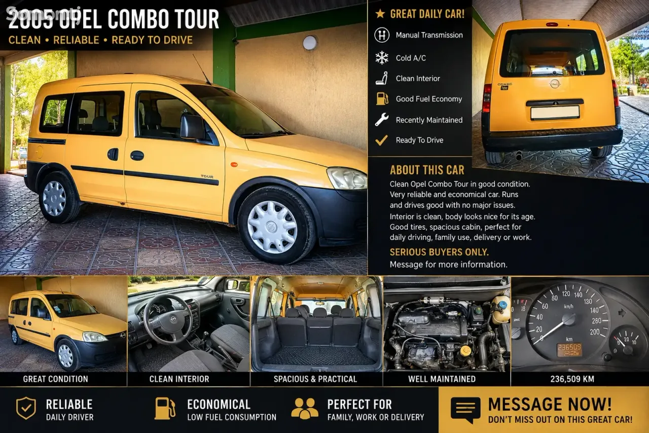 Opel Combo 2005 · 1.4 MT