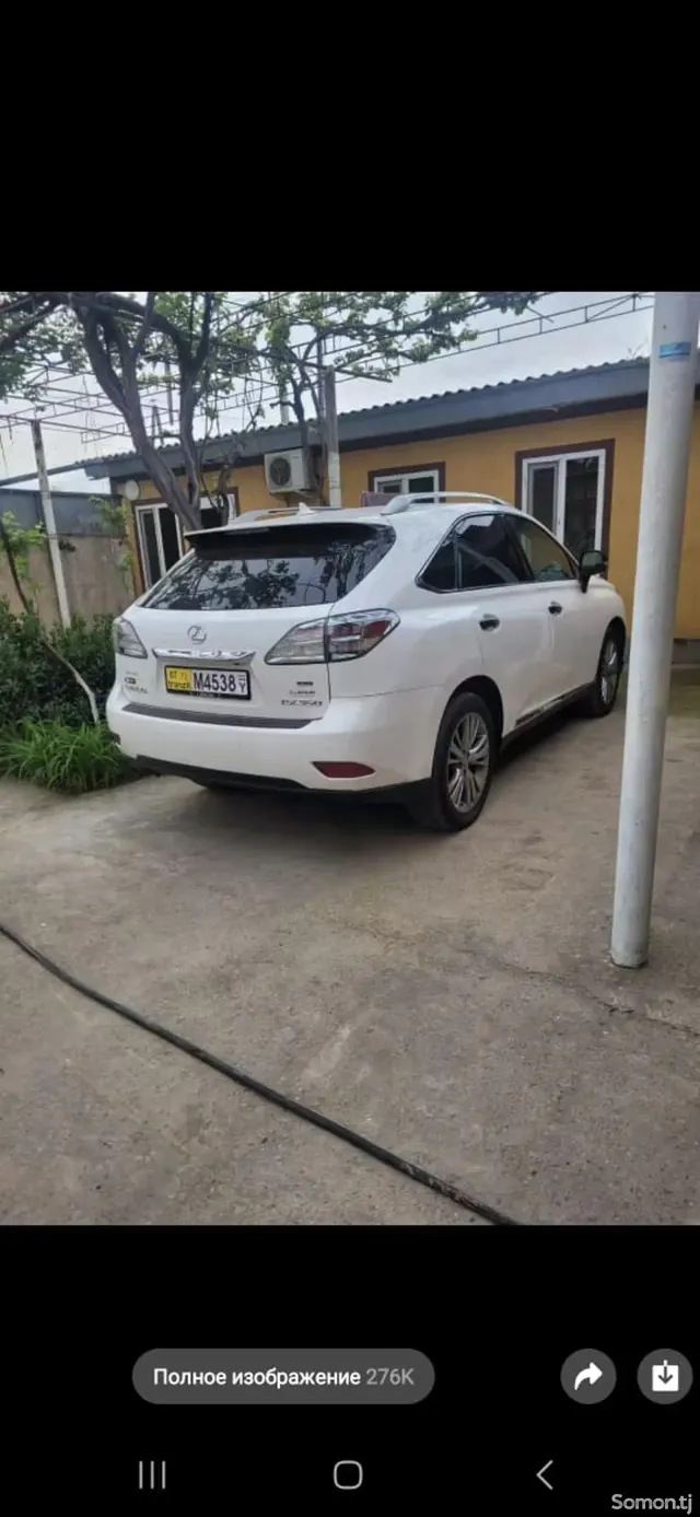 Lexus RX series 2012 · 3.5 AT