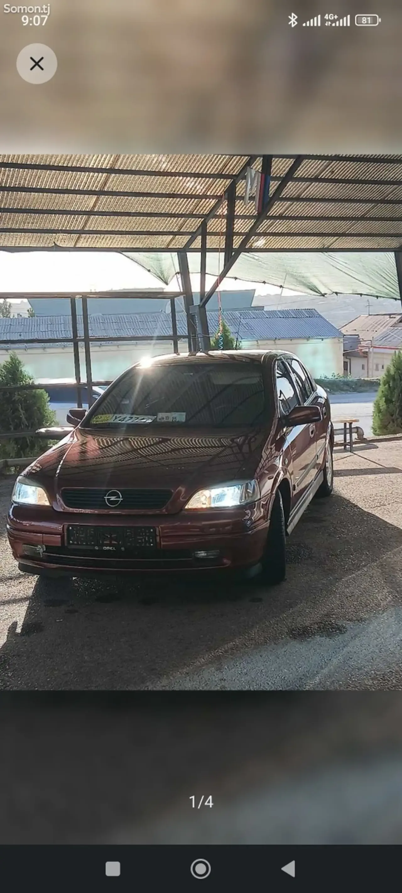 Opel Astra G 2001 · 1.6 AT