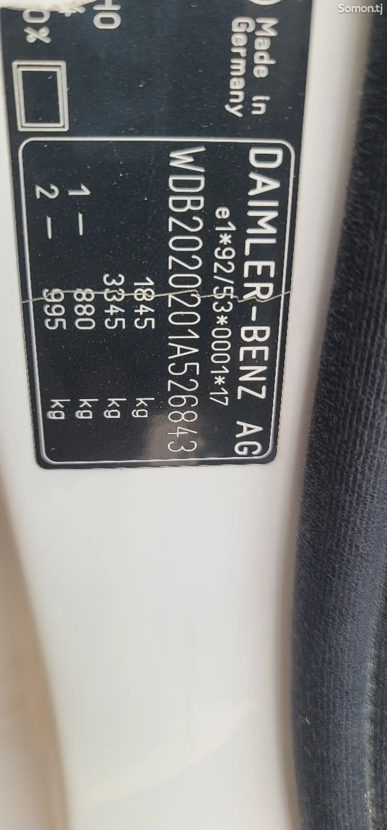 Mercedes-Benz C class 1997 · 2.0 AT