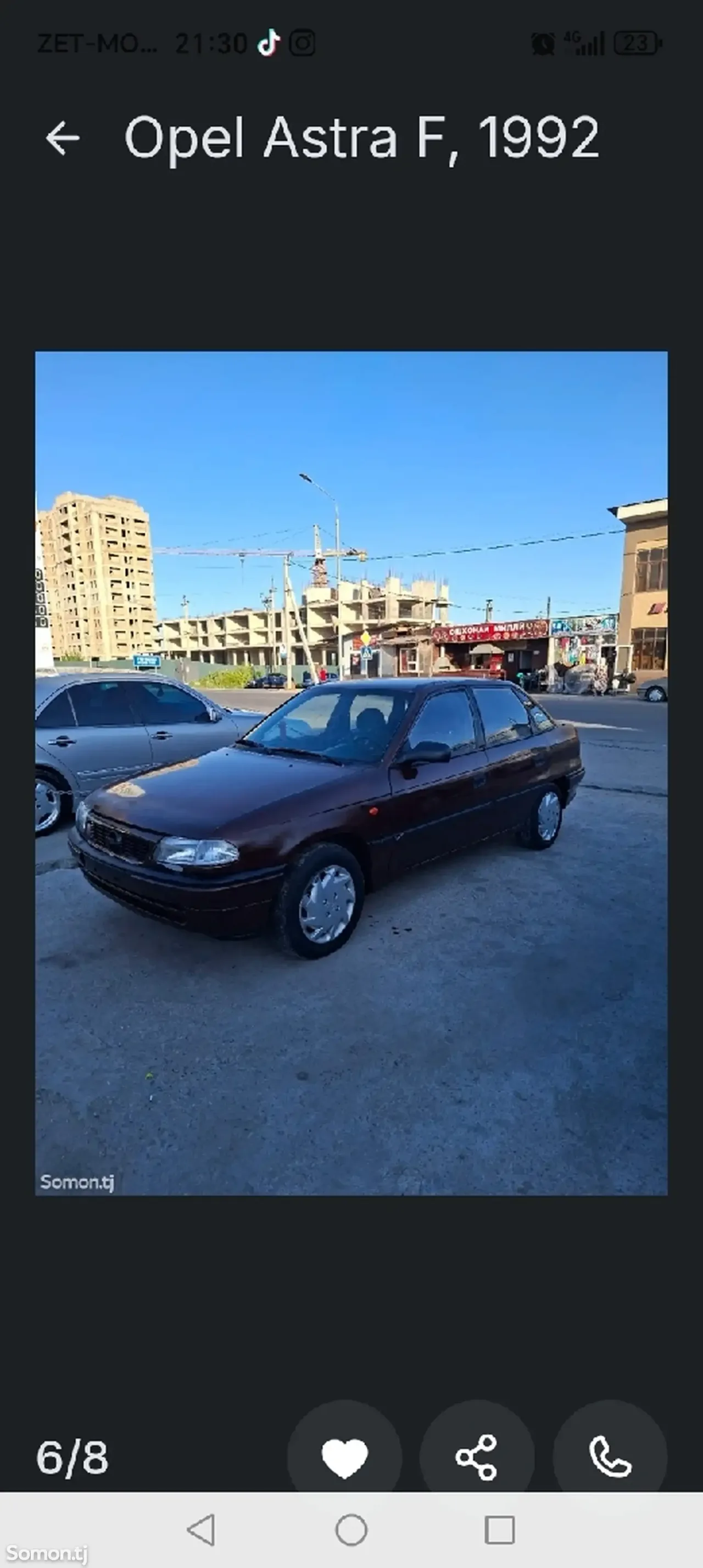 Opel Astra F 1993 · 1.6 MT