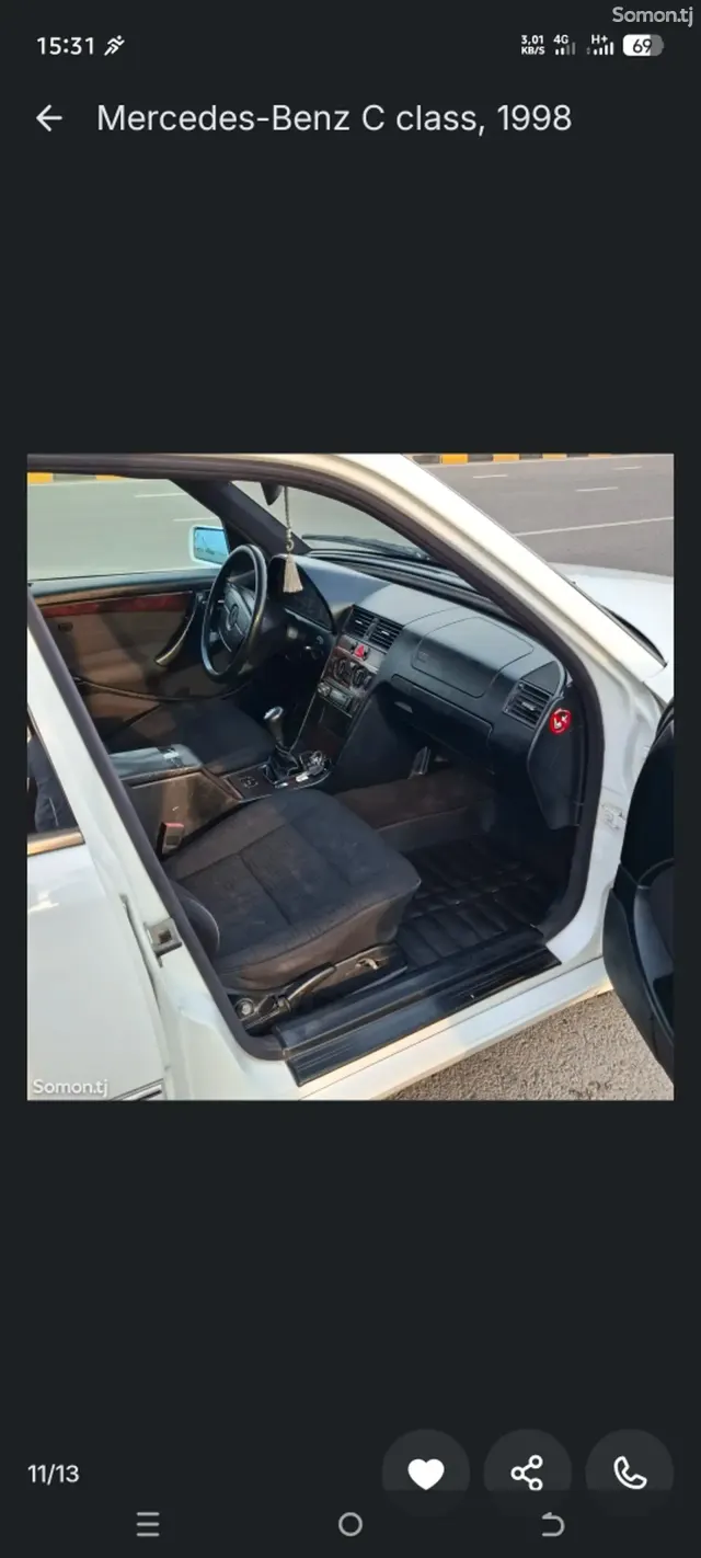 Mercedes-Benz C class 1997 · 2.0 MT