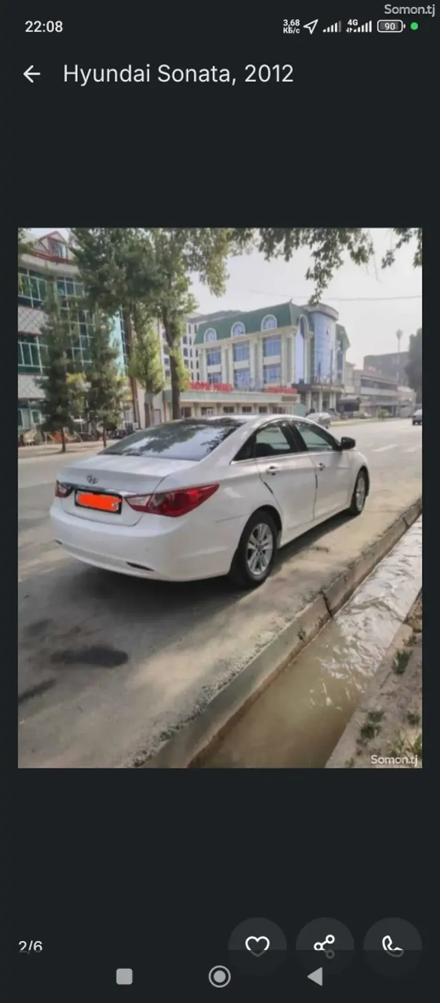 Hyundai Sonata 2012 · 2.0 AT