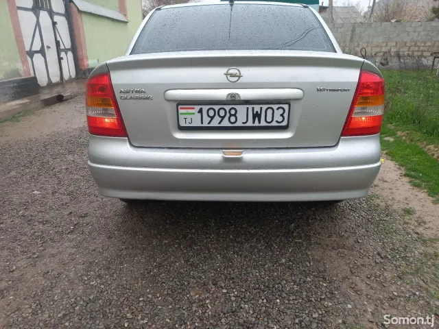 Opel Astra G 2007 · 1.6 MT