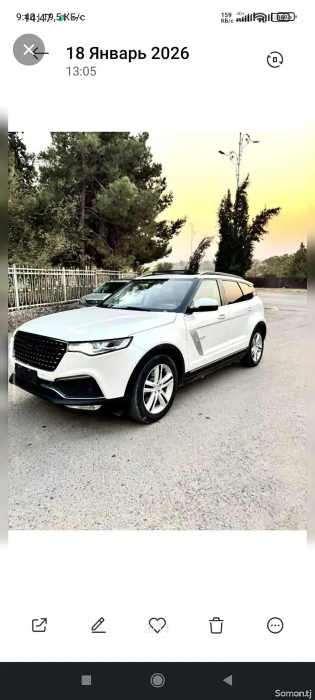 Zotye T700 2018 · 1.8 AT