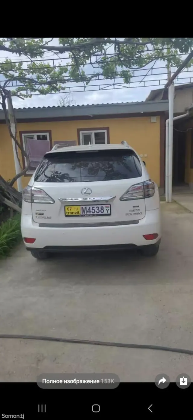 Lexus RX series 2012 · 3.5 AT