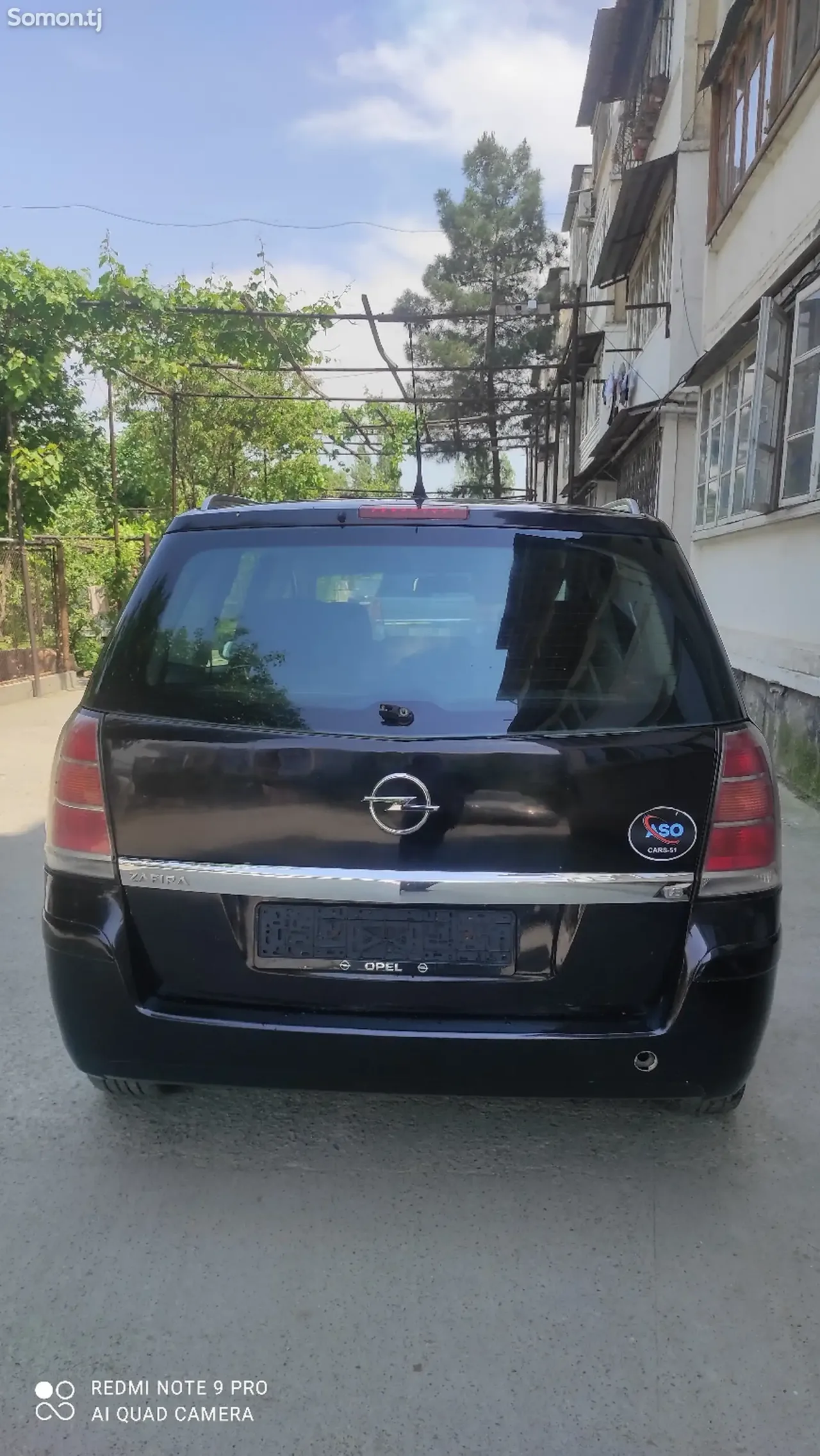 Opel Zafira 2007 · 1.8 MT