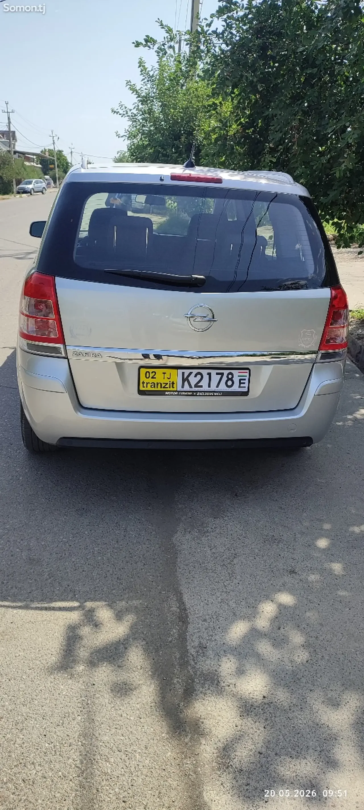 Opel Zafira 2014 · 1.8 MT