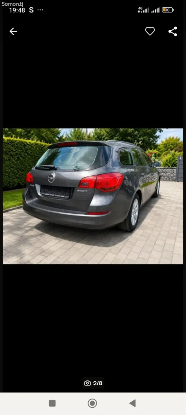 Opel Astra J 2014 · 1.4 MT