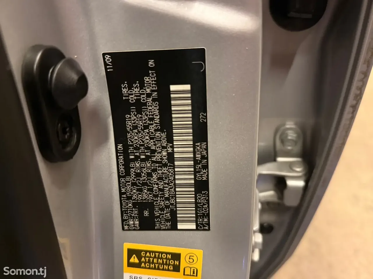 Lexus RX series 2010 · 4.5 AT
