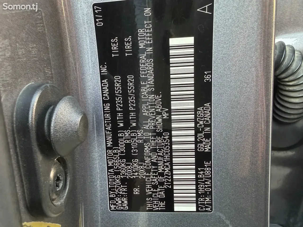 Lexus RX series 2017 · 3.5 AT