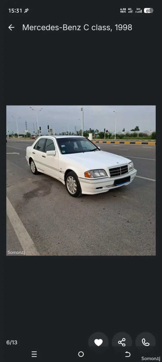 Mercedes-Benz C class 1997 · 2.0 MT