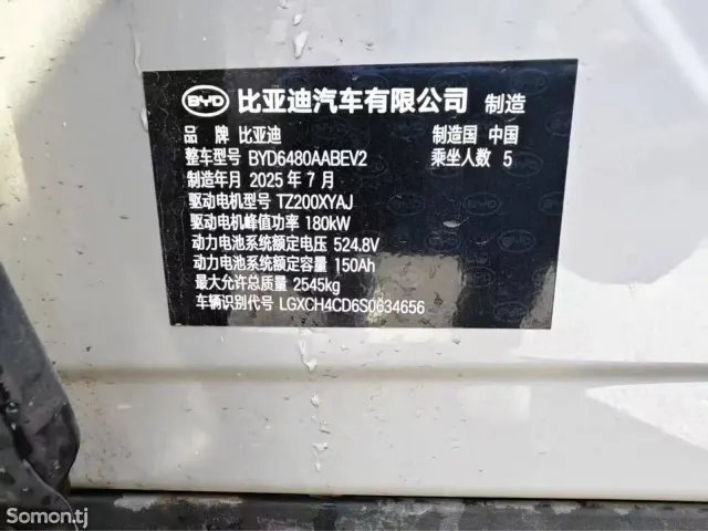 BYD Sea Lion 06 2025 · AT