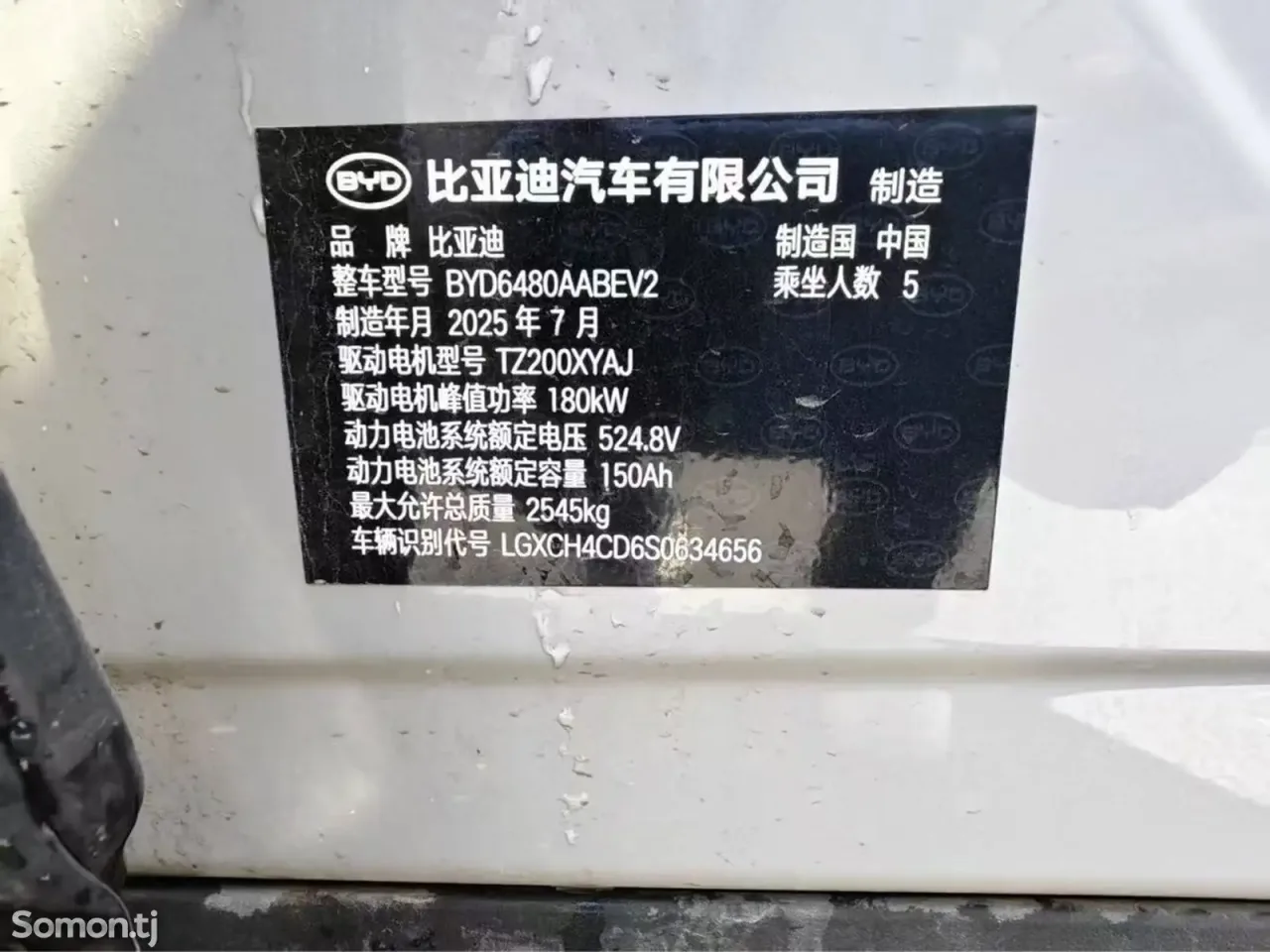 BYD Sea Lion 06 2025 · AT