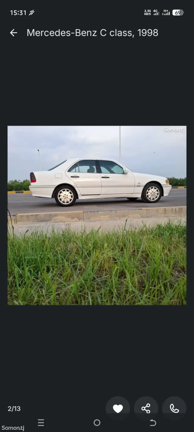 Mercedes-Benz C class 1997 · 2.0 MT