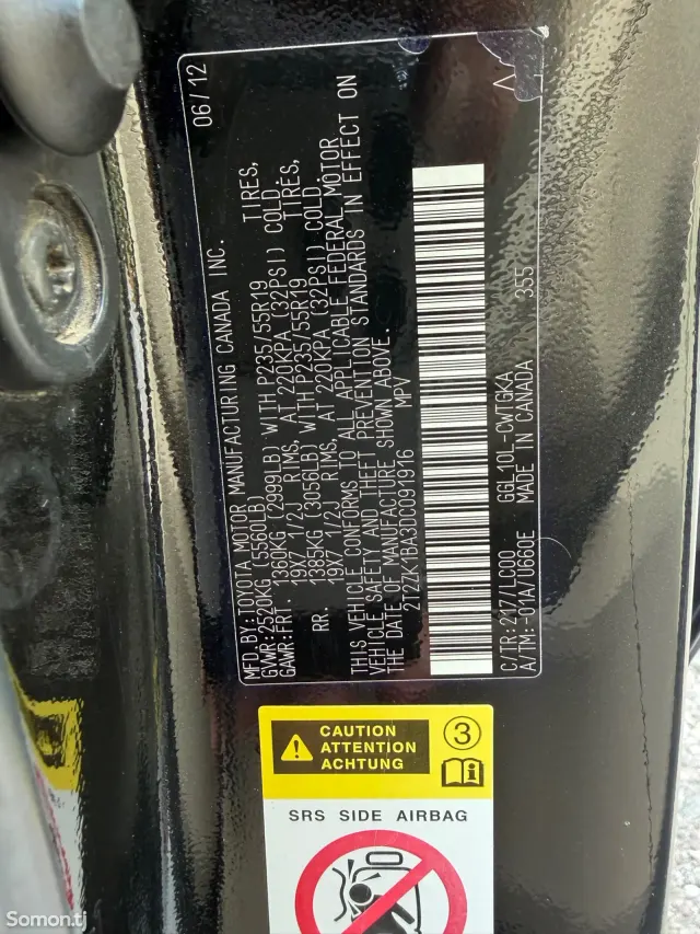Lexus RX series 2013 · 3.5 AT