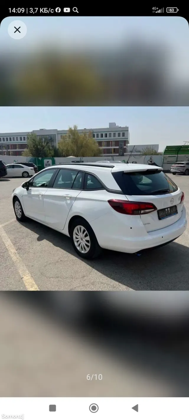 Opel Astra K 2016 · 1.4 MT