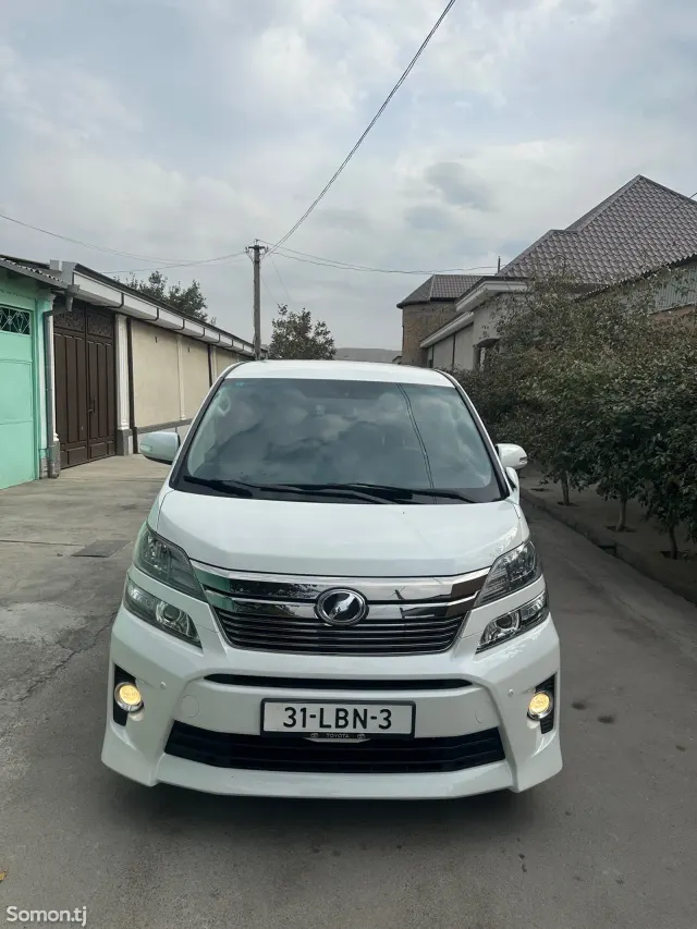 Toyota Vellfire 2014 · 2.4 AT