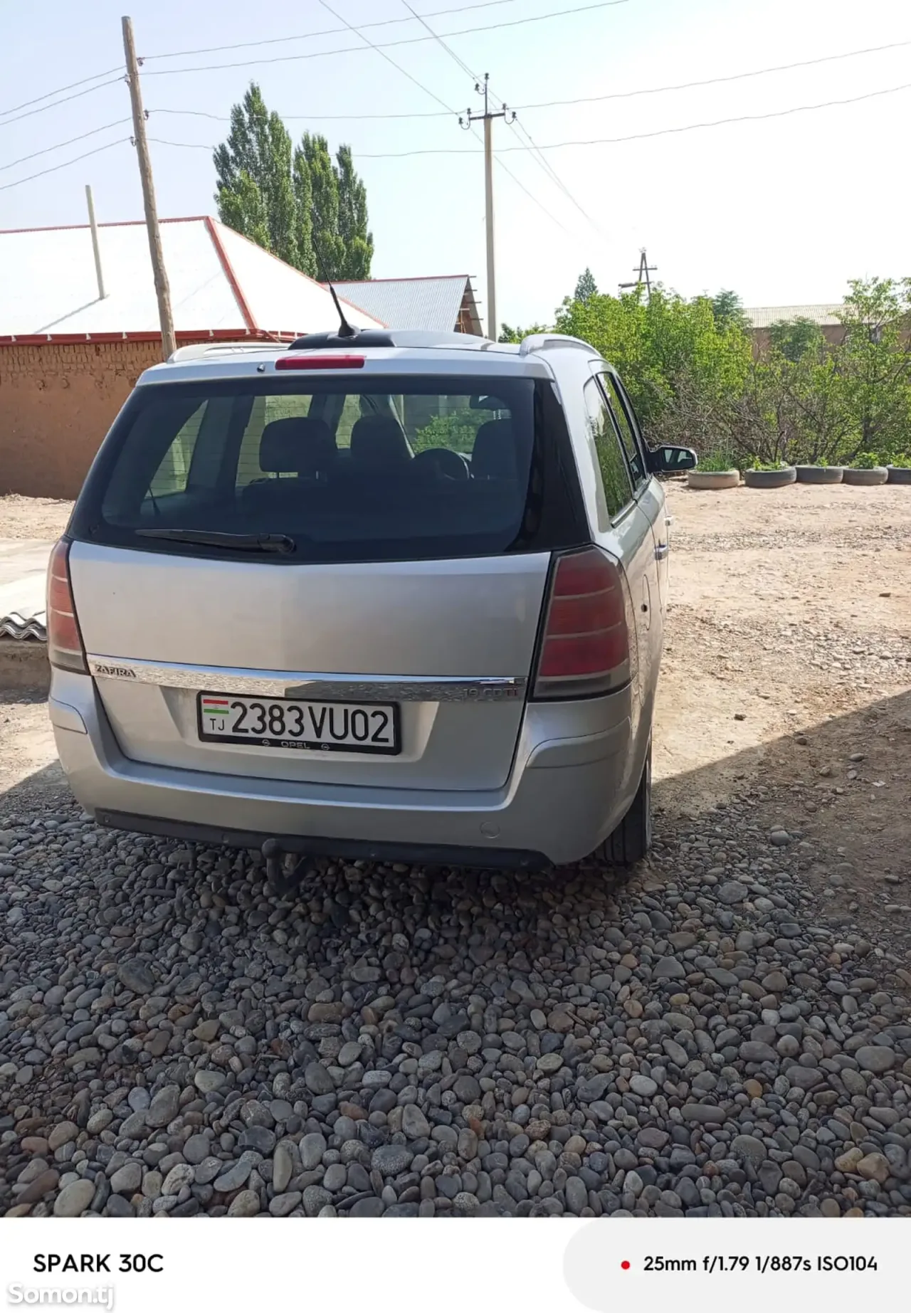 Opel Zafira 2007 · 1.9 MT