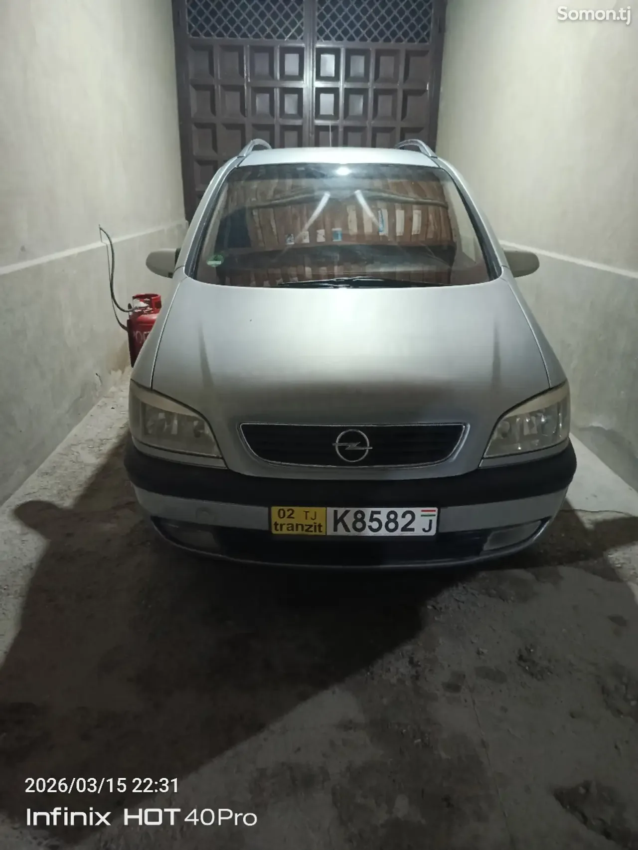 Opel Zafira 2001 · 1.8 MT