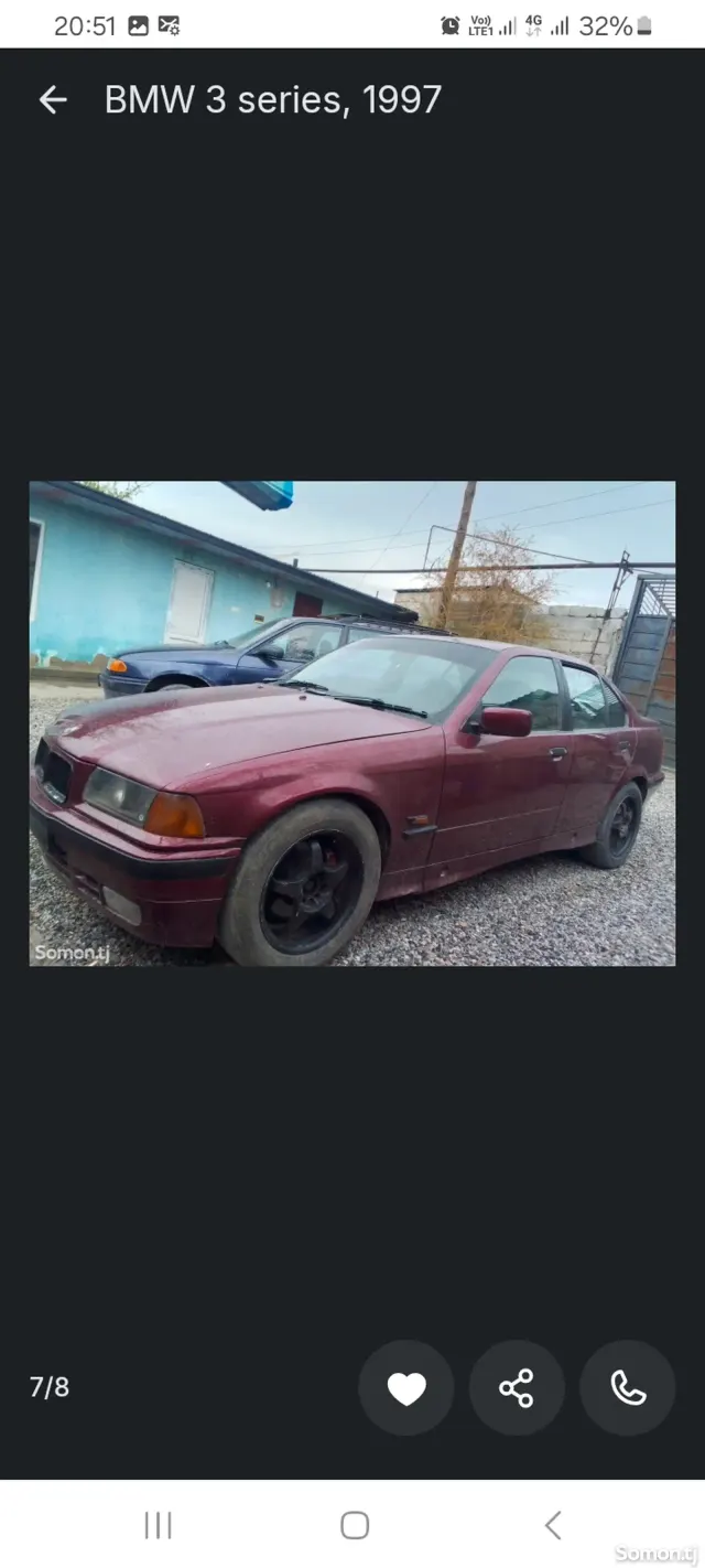 BMW 3 series 1997 · 1.8 MT