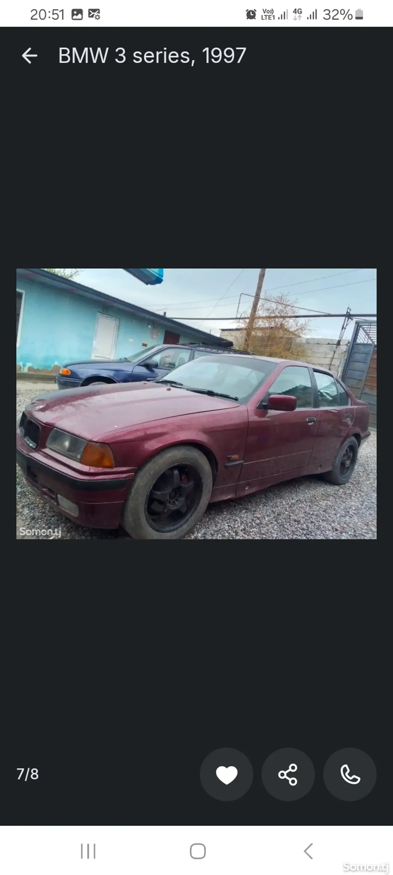 BMW 3 series 1997 · 1.8 MT