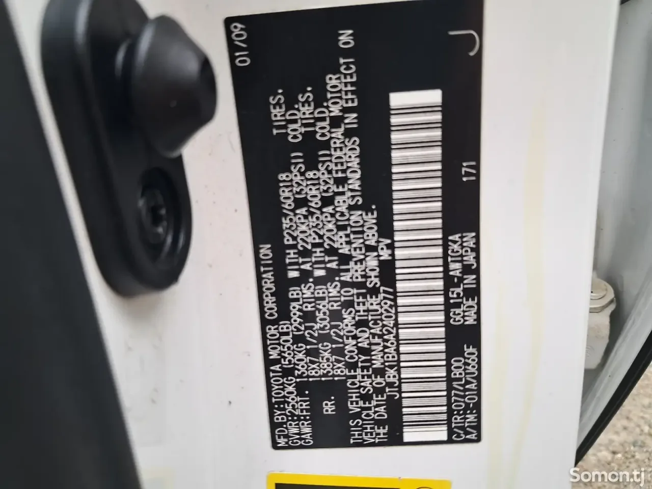 Lexus RX series 2010 · 3.5 AT
