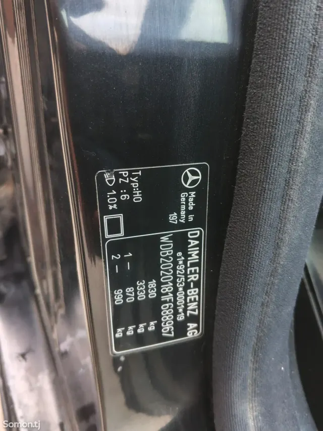 Mercedes-Benz C class 1998 · 1.8 MT