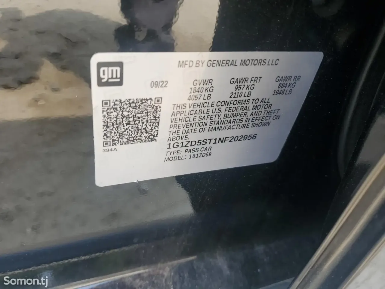 Chevrolet Malibu 2022 · 1.5 AT