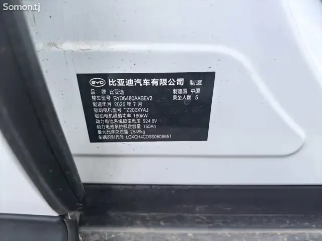 BYD Sea Lion 06 2025 · AT
